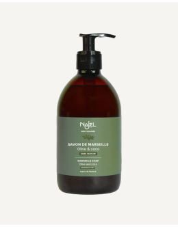 NAJEL 有機馬賽皂液・橄欖椰子油 500ml｜溫和全效潔淨 Organic Liquid Marseille Soap with Olive & Coconut Oil