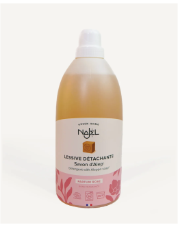 NAJEL 有機防敏阿勒坡洗衣液・玫瑰花香 2L｜濕疹嬰兒適用