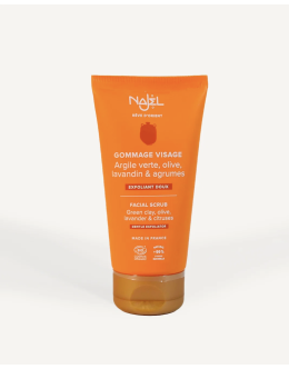 NAJEL 有機橄欖油面部磨砂膏 75ml｜溫和煥亮去角質 Organic Olive Oil Facial Scrub