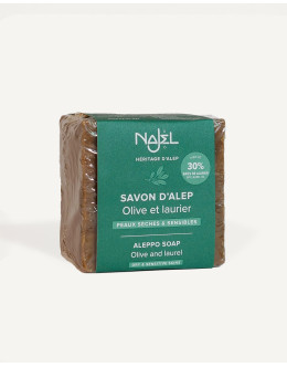 【油性、暗瘡肌膚適用】法國 NAJEL 30%月桂油 阿勒坡手工古皂 Aleppo Soap 