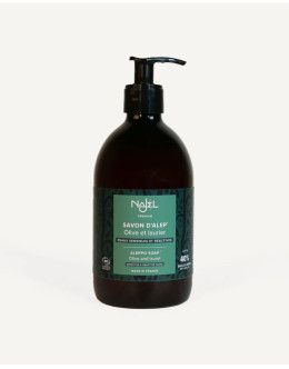 【40%月桂油 + 60% 橄欖油】法國 NAJEL 有機阿勒坡皂液 Aleppo Liquid Soap 40% Bay Laurel Oil