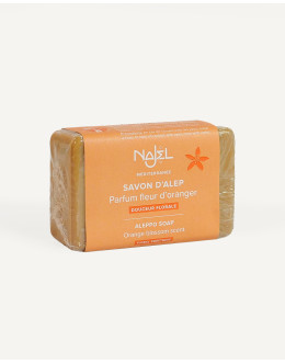 【美白保濕】法國 NAJEL 有機橙花 阿勒坡手工皂 Aleppo Soap With Organic Orange Blossom 