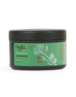 法國品牌 Najel 有機堅果油黑皂液 Organic Argan Oil Black Soap 