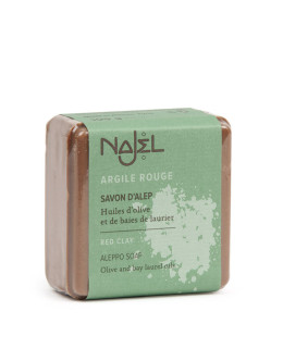 法國品牌 Najel 紅泥 阿勒坡手工皂 Aleppo Soap with Red Clay