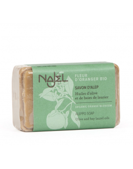 法國品牌 Najel 有機橙花 阿勒坡手工皂 Aleppo Soap With Organic Orange Blossom 