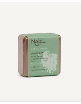 【溫和去角質】法國 NAJEL 紅泥 阿勒坡手工皂 Aleppo Soap with Red Clay 【溫和去角質】法國 NAJEL 紅泥 阿勒坡手工皂 Aleppo Soap with Red Clay