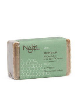 【純正溫和、嬰兒適用】法國 NAJEL 蜜糖 阿勒坡手工皂 Aleppo Soap With Honey
