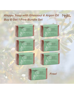 【買6送1】法國 NAJEL 堅果油及火岩泥 手工皂 Bundle Purchase Set 【買6送1】法國 NAJEL 堅果油及火岩泥 手工皂 Bundle Purchase Set