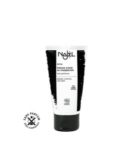 法國品牌 Najel 有機黑炭清潔面膜 Organic Charcoal Detox Face Mask 80ml