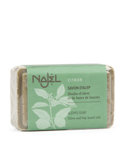 法國品牌 Najel 檸檬精油 阿勒坡手工皂 Aleppo Soap With Lemon Essential Oil