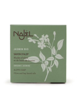 【深層補水】法國 NAJEL 有機茉莉精油 手工皂 Aleppo Soap with Organic Jasmine