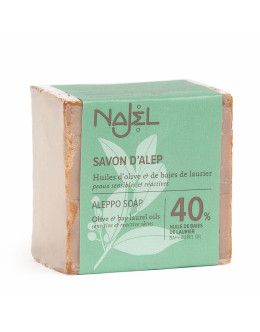 【濕疹救星】法國 NAJEL 40%月桂油 阿勒坡手工古皂 Aleppo Soap 