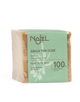 【嬰兒、乾性肌膚適用】法國 NAJEL 純橄欖油手工古皂 Pure Olive Oil Soap