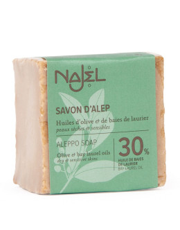 【油性、暗瘡肌膚適用】法國 NAJEL 30%月桂油 阿勒坡手工古皂 Aleppo Soap 